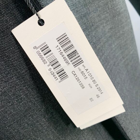 DIRK BIKKEMBERGS Size 36 Grey Black Polyester Wool Peak Lapel Sport Coat - Picture 6 of 11